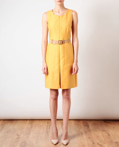 Backless Silk Georgette Dress